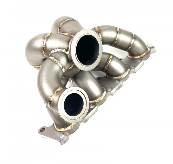 Edelstahl 1.8T 20v 1.8T 20 V-band Garrett Tial Precision Stoßaufladungskrümmer 3mm VW Golf S3 Turbo-