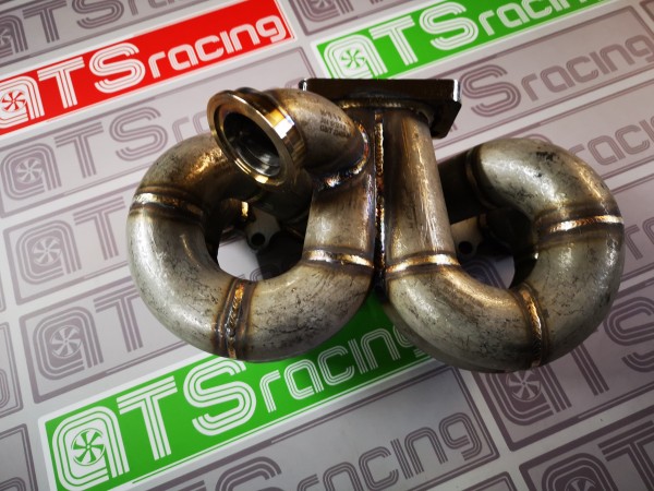 Edelstahl Stossaufladungskrümmer 3mm VW Golf S3...1.8T 20v Turbo Turbokrümmer
